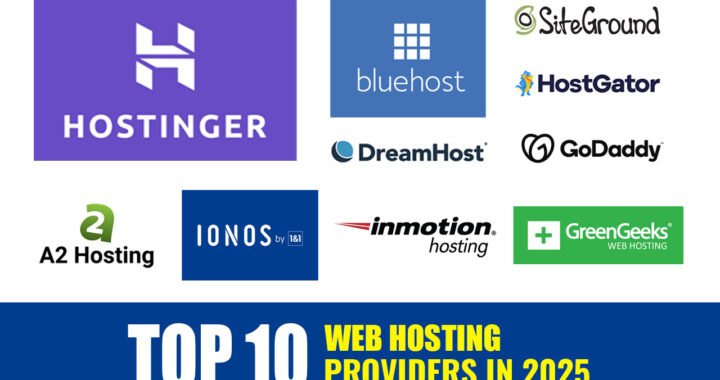 Top 10 Web Hosting Providers in 2025